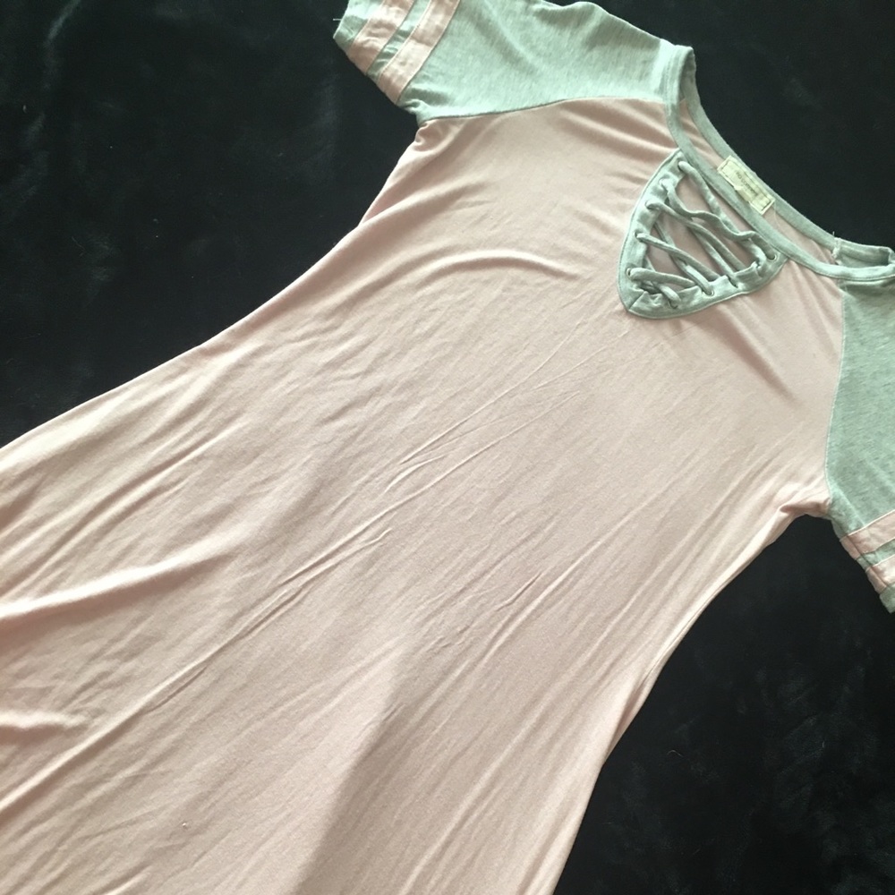 Pink Midi Style Dress 💗